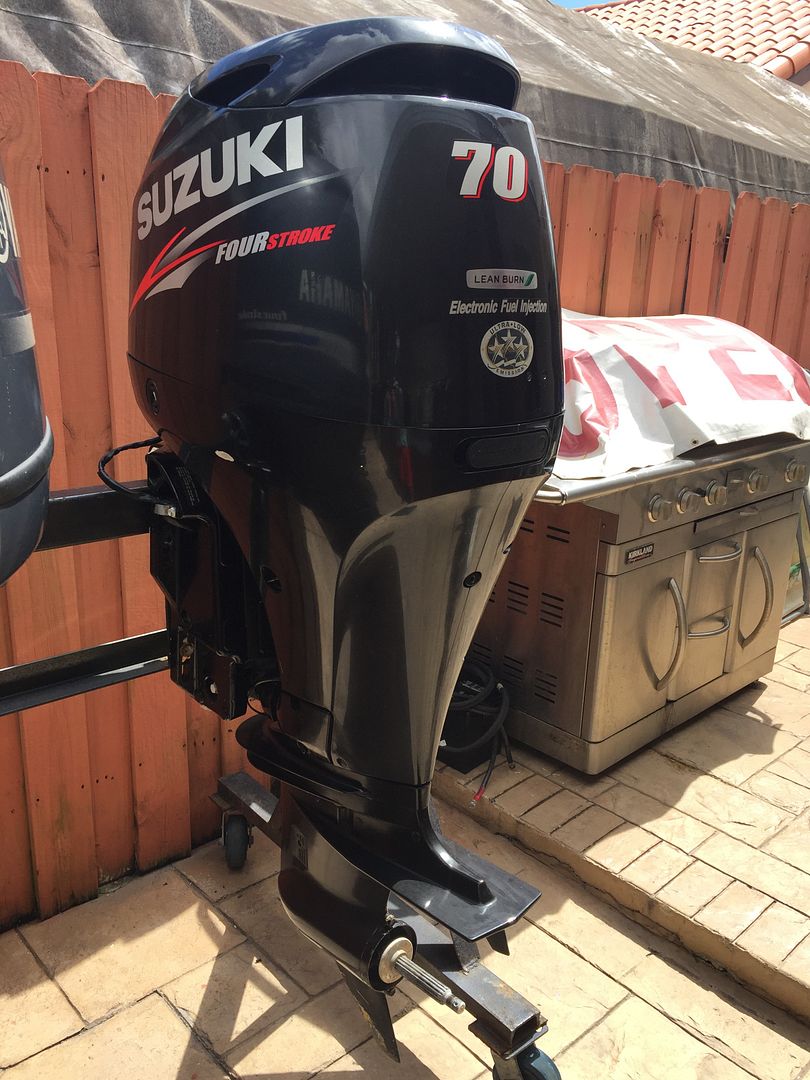 For Sale 2014 Suzuki 70 hp Four Stroke Outboard Motor 2,200 Hours eBay